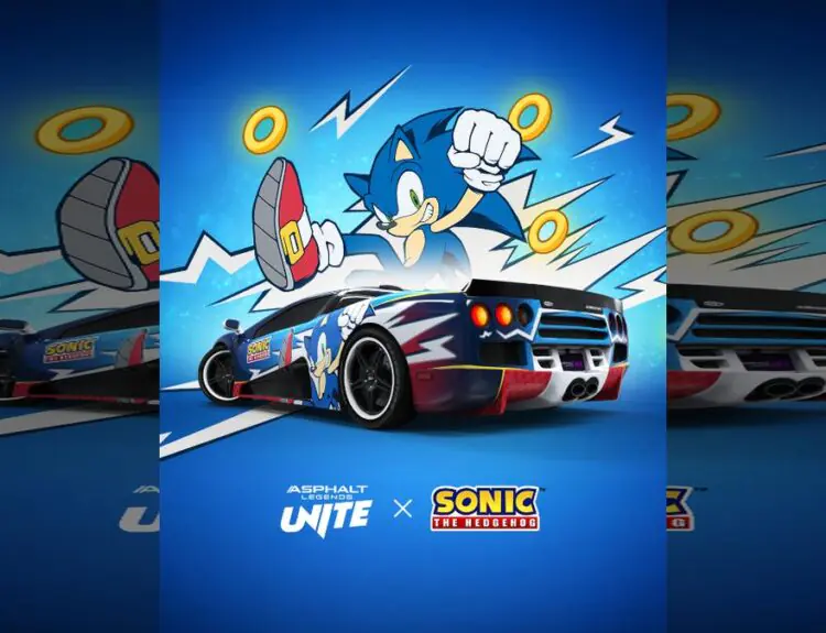 Sonic the Hedgehog zooms into Asphalt Legends Unite on Nintendo Switch
